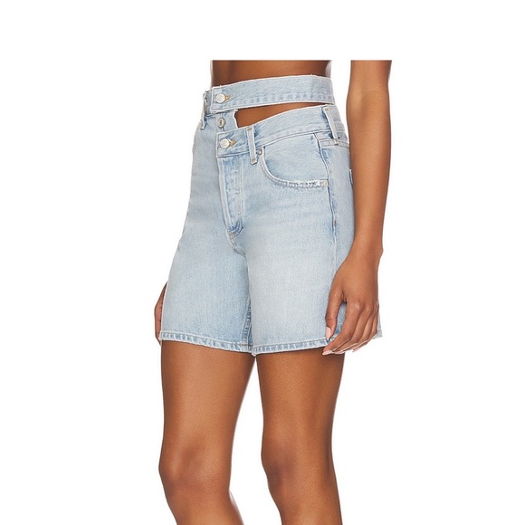 Agolde Broken Waistband Short - Picture 3 of 5